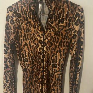 Leopard Print outfit size M/L